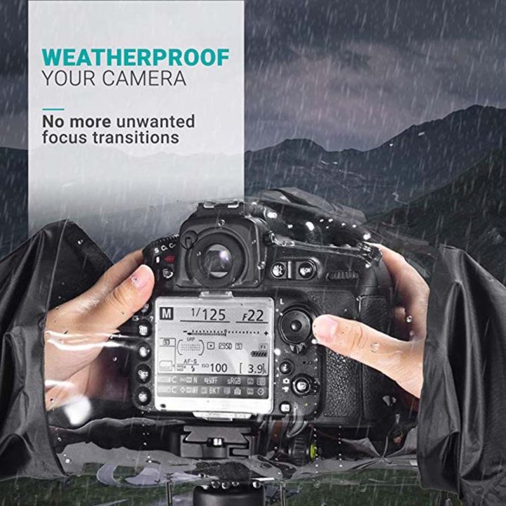 ภาพมืออาชีพดิจิตอล-slr-ฝาครอบกล้อง-sony-dslr-กันน้ำกันฝนกระเป๋านุ่มสำหรับ-canon-nikon-pendax