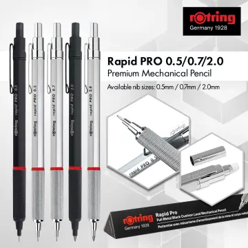 Rotring Mechanical Pencil Rapid, 0.7mm Lead. For Architect Art Writing  Drafting,drawing, Engineering, Sketching, White - Mechanical Pencils -  AliExpress