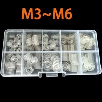 500PCS M3 M4 M5 M6 PVC Washers Soft Plastic Gasket Transparent Insulation Flat Paded For Screws Assortment Kits Quick Arrive