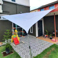 Waterproof Rainproof Square Sun Shade Sail ระเบียงบอนไซหลังคากันสาดกันแดดตาข่าย98% Anti UV ตาข่ายบล็อกสวนลานจอดรถ Patio Garden 2m 2.5m 3m 3.6m 4m 5m