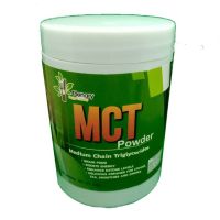 เอ็มซีทีชนิดผง สำหรับชงดื่ม บรรจุกระปุก มีให้เลือก 2 ขนาด MCT POWDER