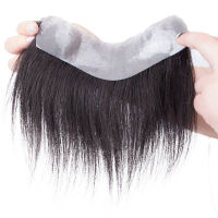 Toupee วิกผมสั้น 100% สไตล์ V สไตล์ I Style M สําหรับผู้ชาย 6"