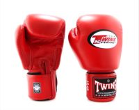 นวมชกมวย Twins Special Thai Boxing Gloves - BGVL-3 - Red