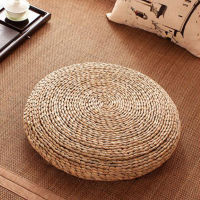 [จัดส่ง 1-3 วัน] เบาะนั่ง เบาะฟูก เบาะหญ้า Yoga Mat Weaving Rattan Tatami Chair Cushion Thick Straw Woven Rattan Rattan Futon Round Seat Pier Woven Straw Bay Window Mat