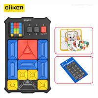 Youpin Giiker Super Huarong Road Question Bank การสอนความท้าทาย All-In-One Board Puzzle เกม Smart Clearance Sensor Fidget ของเล่น