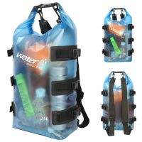 25L Waterproof Dry Bag Swimming Backpack PVC Translucent Pack Water Floating Sack Canoe Kayaking Rafting Boating River Trekking