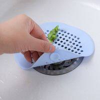 【cw】hotx 1Pc Hair Filter Anti Blocking Sink Mesh Silicone Shower Deodorizer Drain Pipe Protection Bathtub Accessories