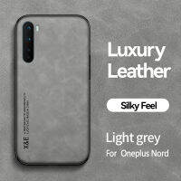 สำหรับ OnePlus Nord Case OnePlusnord PU หนัง Case TPU ซิลิโคนปกหลังกันกระแทกโทรศัพท์ปลอกเหมาะสำหรับแม่เหล็กยืน