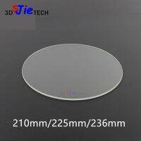 210Mm/225Mm/236Mm จานแก้ว3Mm ความหนาสำหรับ Diy เดลตาคอสเซิลเครื่องพิมพ์3d Gratis Ongkir