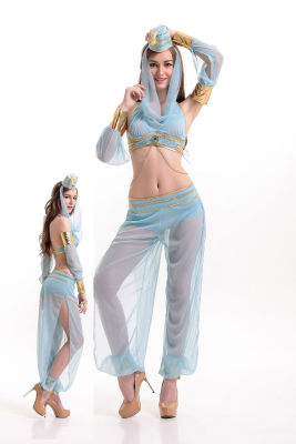 MS11231 ชุดจินนี่ จี่นี่ ชุดอินเดีย Aladdins Sexy Genie Costume 🚚ด่วนมีส่งGrabค่า