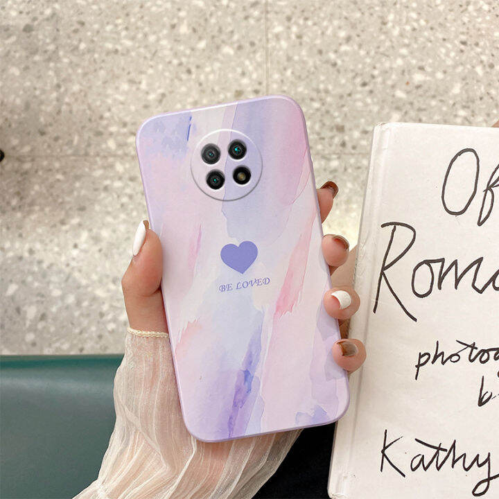 เคส-xiaomi-redmi-note-9t-5g-เคสโทรศัพท์ซิลิโคน-tpu-ฝาหลังเรดมี่ปลอกอ่อนทาสี-note9t