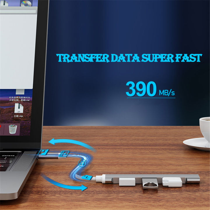 usb-4พอร์ต3-0ฮับ-usb-usb-ตัวแยกชนิด-c-5gbps-สำหรับคอมพิวเตอร์พีซีอุปกรณ์เสริมฮับหลายพอร์ท4-usb-3-0-2-0พอร์ต