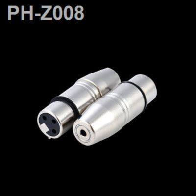 XLR 3 Pin Female Jack to 3.5mm 1/8 TRS Mini Female Stereo Microphone Audio Adapter Converter Connector