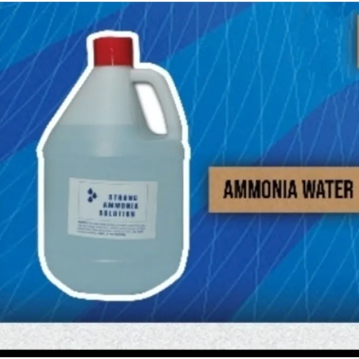 STRONG AMMONIA WATER SOLUTION (1Gallon) Lazada PH