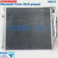 แผงแอร์ มิตซูบิชิ ไทรทัน 2015 - 2021 CD0117 Condenser For Mitsubishi Triton รังผึ้งแอร์ มิตซู แผงรังผึ้ง Mitsu แผงคอยล์ร้อน แถมไดเออร์