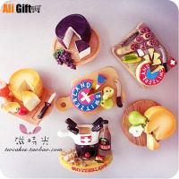 【YF】❁☒✌  Fruit Sausage Chopping Block Cheese Fondue Refrigerator Fridge Sticker Decoration Accessory