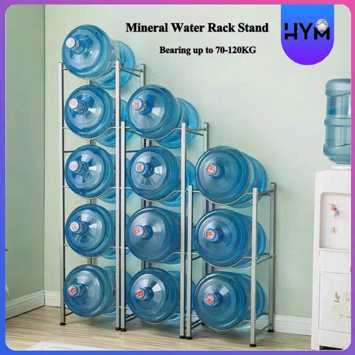 HYM Water Dispenser Stand Rack Mineral Water Gallon Rack Stand Water