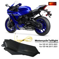 สัญญาณไฟเลี้ยวเบรคท้ายไฟท้ายแบบรวม Led YZF-R1 YZF-R6สำหรับยามาฮ่า YZF R1 R1M R1S 2015-2022 2020 2021 YZF-R6 17-22