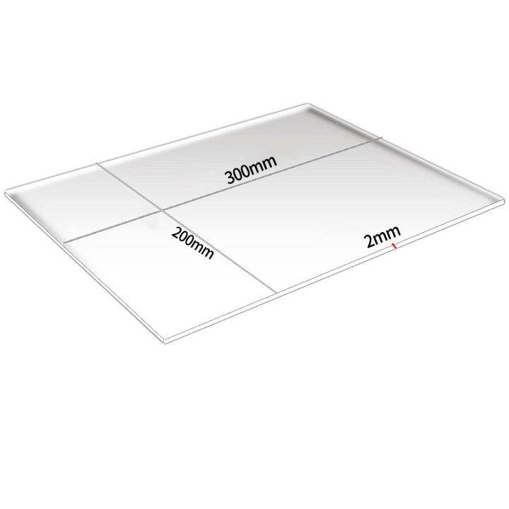200mm×300mm Acrylic Sheet Clear Acrylic Sheet Plastic Sheet UV Stable