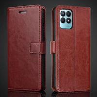 เคสพับได้สำหรับ Realme 8i RMX3151กระเป๋าสตางค์หนังคลาสสิกแนววินเทจสไตล์สมุดฝามีขาตั้งช่องใส่บัตร