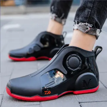 2022 New Men's Outdoor Non-slip Hiking Shoes Shaxi Fishing Rain