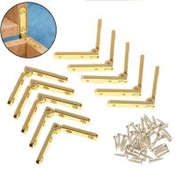 10pcs 90 Degree Hinges Wooden Box Zinc Alloy Hinge Folding Hinges With Screws Jewellery Case Cabinet Furniture Hardware Door Hardware Locks