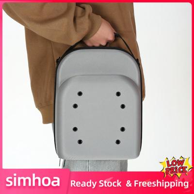 Simhoa เคสเดินทางหมวกแก๊ปกล่องที่เก็บสัมภาระกันฝุ่นกระเป๋าเก็บของครัวเรือน