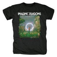 【】IMAGINE DRAGONS Origins Dream INDIE Pop Asian ผ้าฝ้าย 100 % สำหรับผู้ชาย