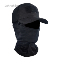 Johnshine YujunSports New Camouflage Baseball Cap Men Balaclava Outdoor Hiking Alpine Cap Full Face Headgear Cover