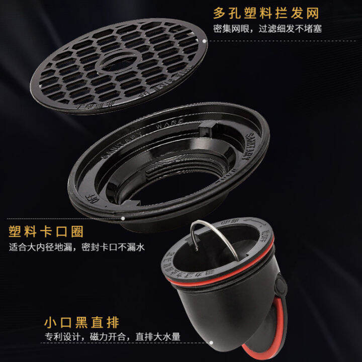 40 floor drain core 50 odor proof inner core has large drainage ...