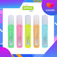 Double A Highlighter ปากกาเน้นข้อความ สีพาสเทล 1 ด้าม/แพ็ค