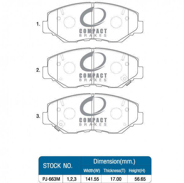 ผ้าเบรคหน้า-honda-civic-fc-fk-1-8-1-5-turbo-ปี-2015-2022-cr-v-2-0-2-4-ปี-2004-2006-compact-dcc-663