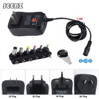 Adjustable 3V 4.5V 5V 6V 7.5V 9V 12V AC DC Adapter Power Adapter Universal Charger Supply For Notebook Tablet Power Charger 30W