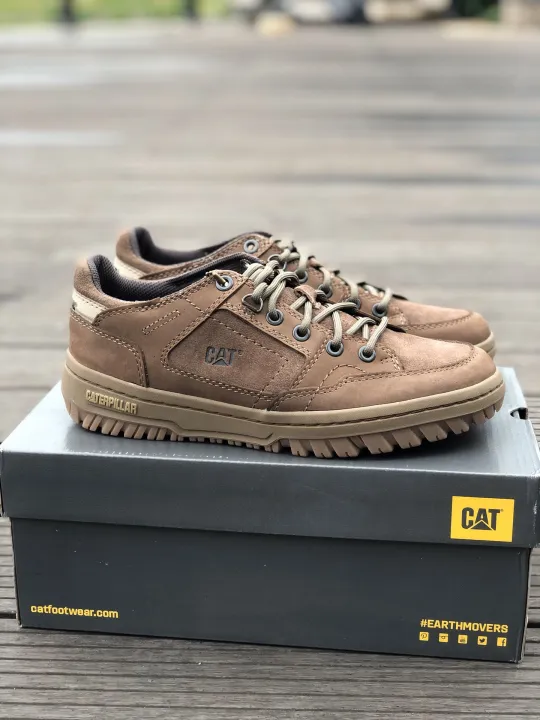 Original Caterpillar Men's Plain SoftToe Work Boots Caterpillar