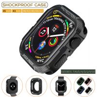 ZZOOI Case for Apple Watch Series 7/SE/6/5/4/3/2 Cases Soft TPU Shockproof Protector Bumper for iwatch 41mm 45mm 38mm 40mm 42mm 44mm