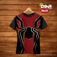 2023 In stock t-shirt spiderman  distro premium printing sublimation full color sipw，Contact the seller to personalize the name and logo