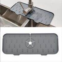 【CC】♟  Faucet Absorbent Quick-drying Sink Drain Countertop WaterProof for Washbasin Accessories