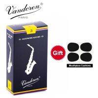 France Vandoren Eb Alto Sax Blue Box Reed 1.5/2/2.5/3/3.5/4 [พร้อมของขวัญ] 10ชิ้น/กล่อง