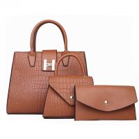 [COD] Cross-border womens bag 2021 new European and retro multi-piece set portable single-shoulder diagonal large-capacity crocodile mother-in-law