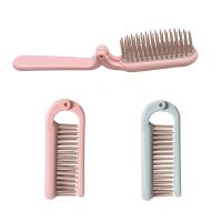 【CC】 Hair Comb With Folding Size Purse Combs  plastic soft tooth comb