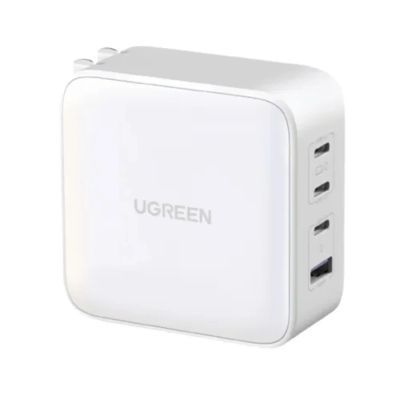 อะแดปเตอร์ Ugreen Wall USB Charger 1 USB-A / 3 USB-C (PD100W) (US) GaN White (15336)