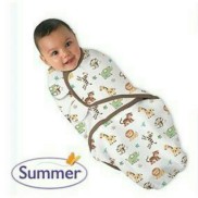 Ủ kén sơ sinh 100% cotton Swaddle Summer cho bé