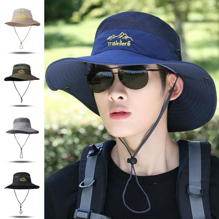 Travellero Summer Hat Outdoor Hats Unisex Fishing Hat Sun Hat For Men ...