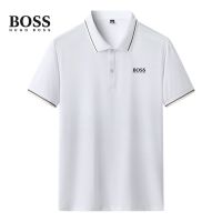 The New Polo BOSS Comfortable Men and Women Trend Short Sleeve Polo Shirt