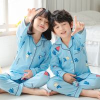 Kids Set 2020 Boys Sleepwear Nightwear Baby Cartoon Pajama Sets Cotton Childrens Pyjamas