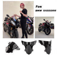 FOR BMW S1000RR 2015-2018 BAODIAO 500C MOTORCYCLE FRONT WINDSHIELD WINDSHIELD BLACK TRANSPARENT GOGGLES