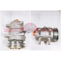 คอมแอร์บิ้ว ISUZU KIKI 4หู-ขวา แปะซ้าย 24V ท่อเล็ก S อะไหล่รถยนต์ ราคาถูก