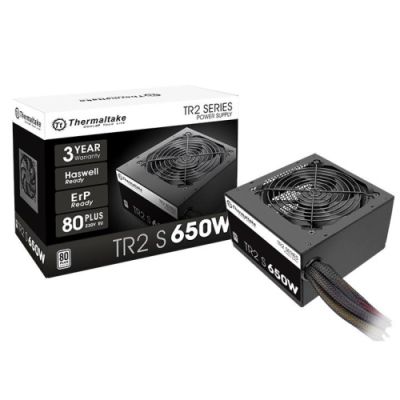 Thermaltake TR2 Series 80 Plus White Certified 550W 650W 750W 230V TRS-650P-2 Power Supply for Gaming PC