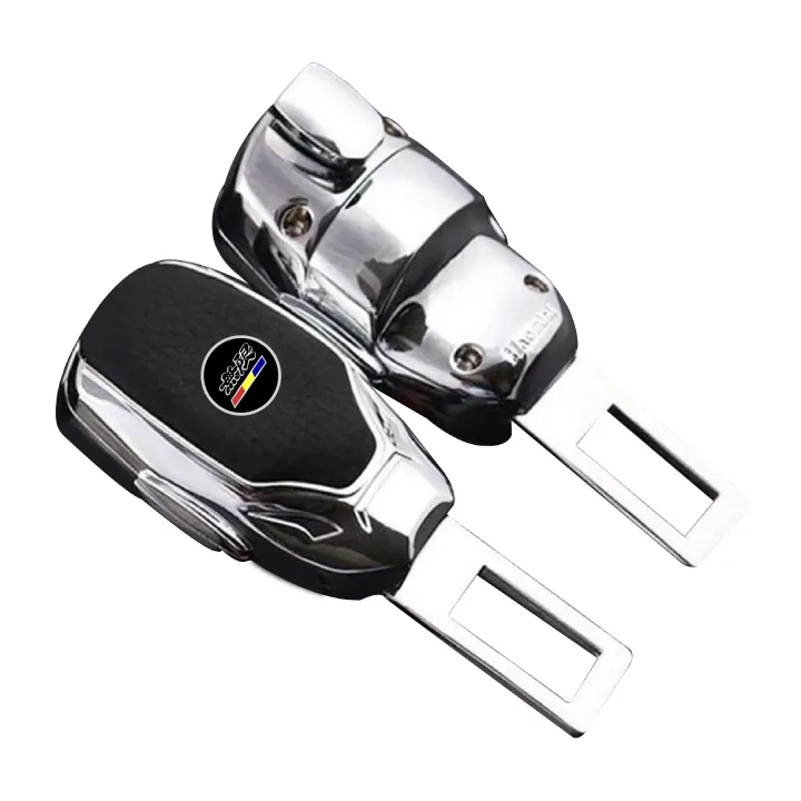 【MUGEN POWER】Dual Use Seat Belt Buckle Extension Kereta Aksesori Alarm