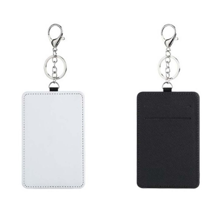 10pcs-dye-sublimation-rectangle-portable-transportation-card-holder-work-card-holder-printable-card-holder-keychain